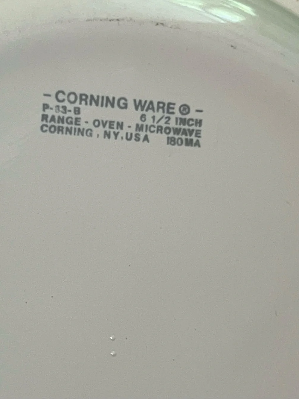 CorningWare Spice of Life Le Persil 6.5-inch skillet, model P-83-B